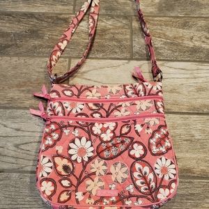 Vera Bradley Triple Zip Hipster Crossbody